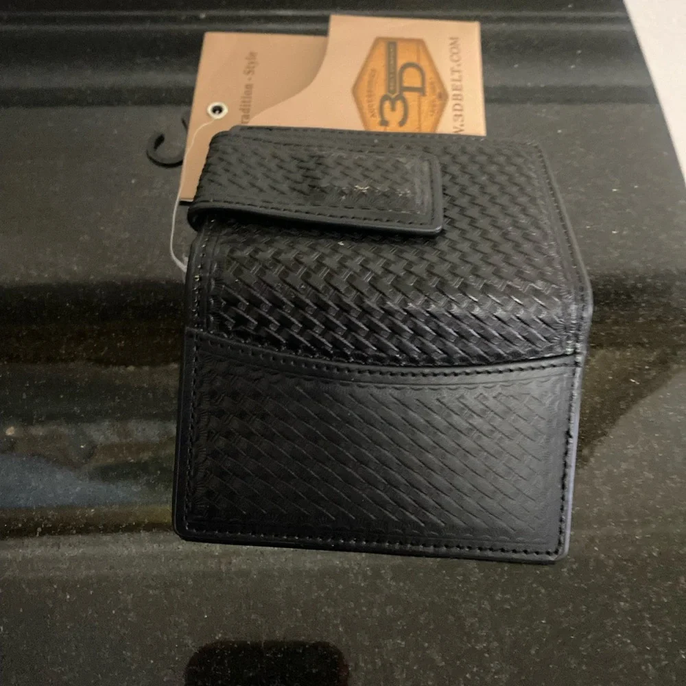 Handcraft Leather Card Holder money clip Wallet